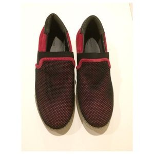 Balenciaga New Slip On Mesh Suede Leather Sneaker